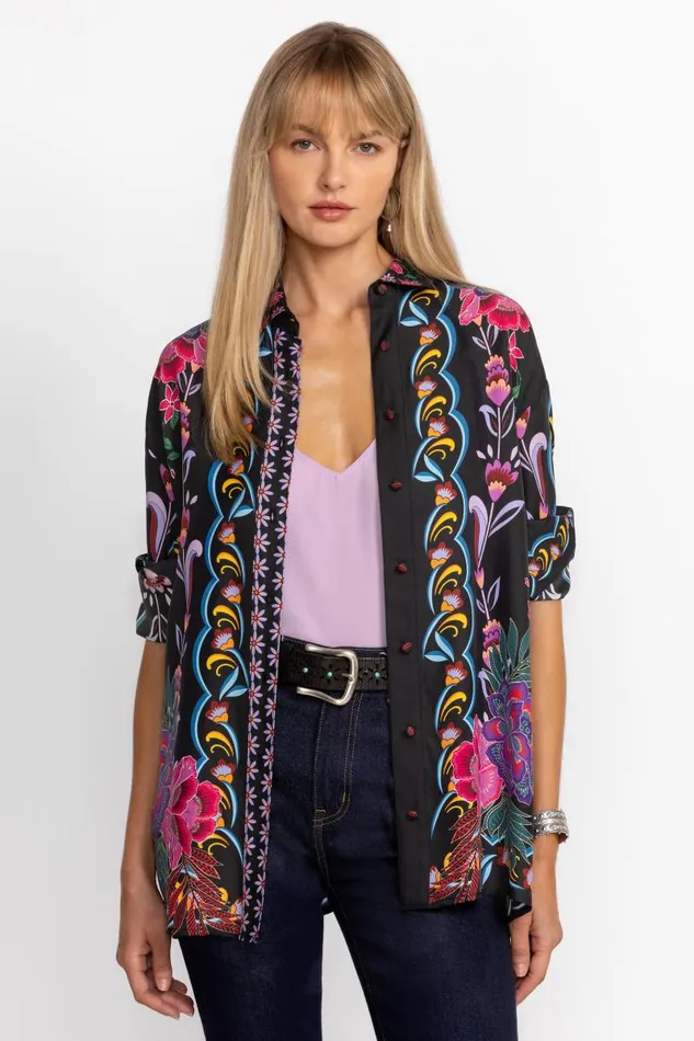Women Tops Johnny Was ROSALYNDA BUTTON DOWN SHIRT Etta S Garden Women Tops Johnny Was ROSALYNDA BUTTON DOWN SHIRT Etta S Garden