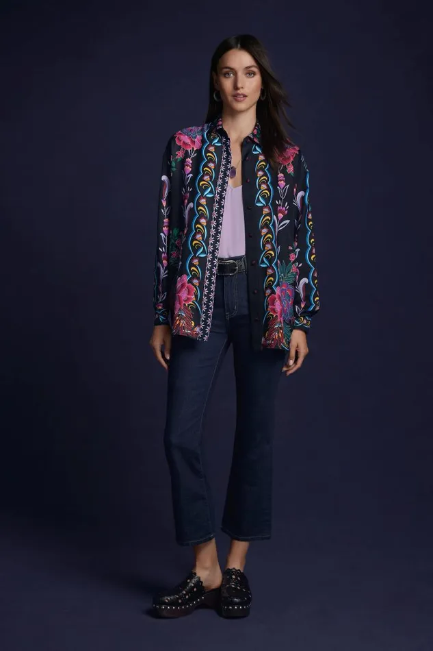 Women Tops Johnny Was ROSALYNDA BUTTON DOWN SHIRT Etta S Garden Women Tops Johnny Was ROSALYNDA BUTTON DOWN SHIRT Etta S Garden