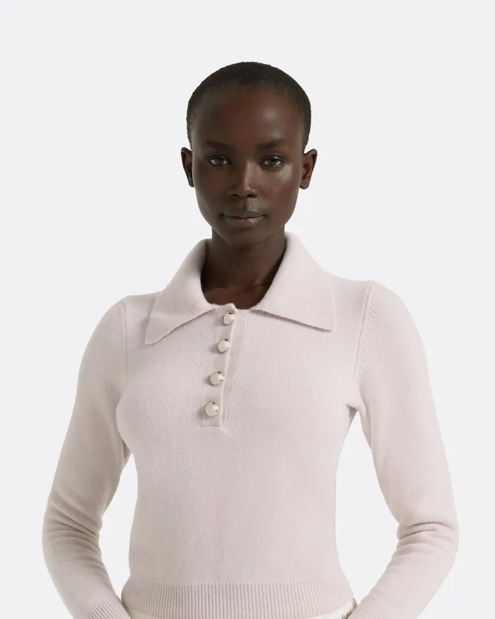 Women Tops Safiyaa Ekol Barely Pink Knit Top Barely Pink