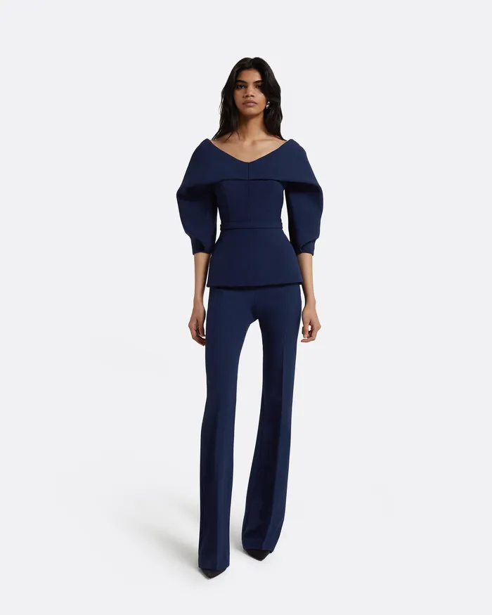 Women Tops Safiyaa Noria Maritime Top Maritime Blue