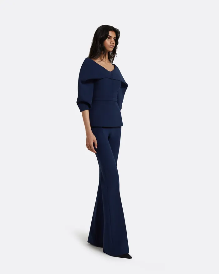 Women Tops Safiyaa Noria Maritime Top Maritime Blue