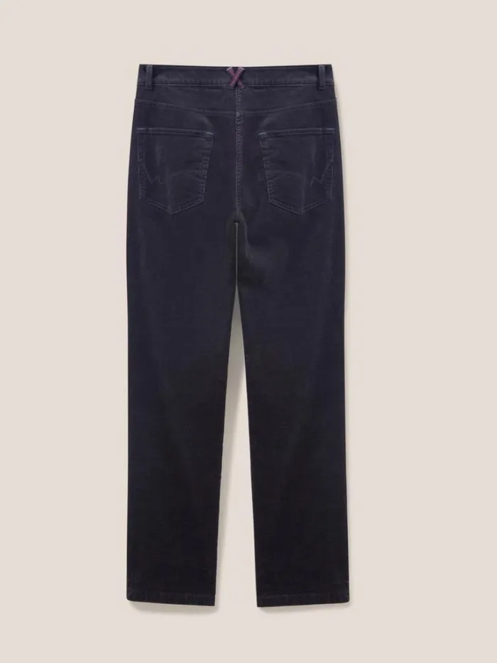 Women TROUSERS White Stuff Brooke Straight Cord Trouser Dk Grey Women TROUSERS White Stuff Brooke Straight Cord Trouser Dk Grey