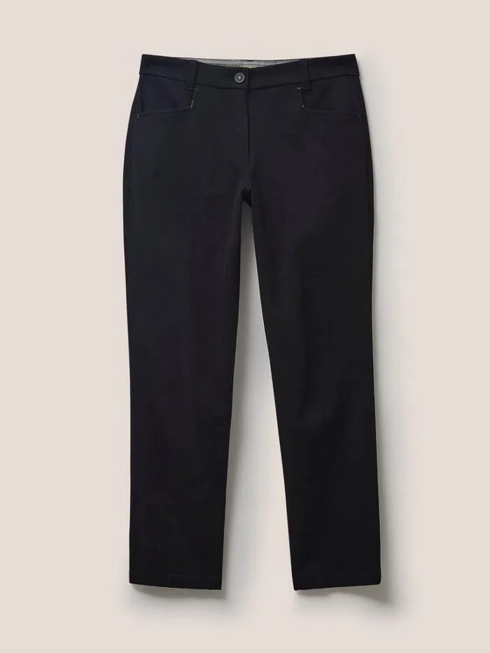 Women TROUSERS White Stuff Sienna Stretch Trousers Pure Black Women TROUSERS White Stuff Sienna Stretch Trousers Pure Black