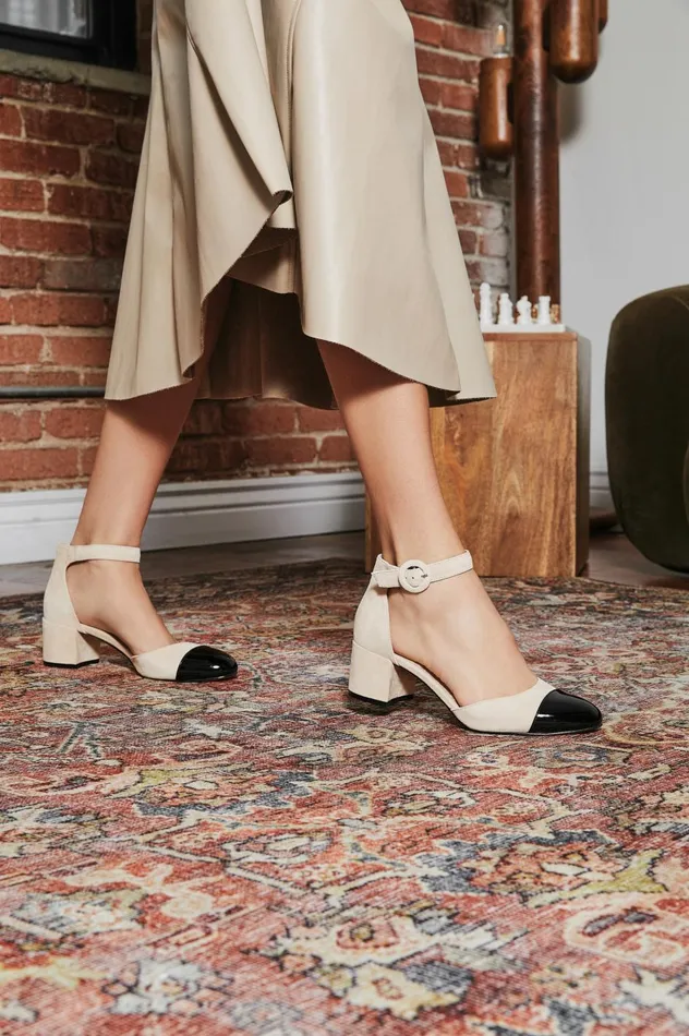 Women Ummi Low Heel 8211 Beige Pelle Moda Low Heels Women Ummi Low Heel 8211 Beige Pelle Moda Low Heels