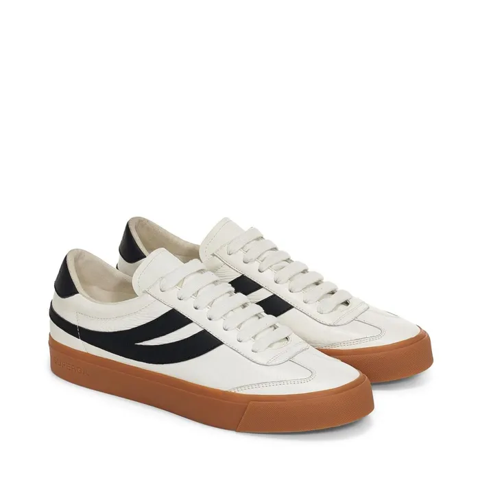 Women Unisex 4834 CLUB S SWALLOW Low Cut WHITEBLACKGUM Superga Low Cut