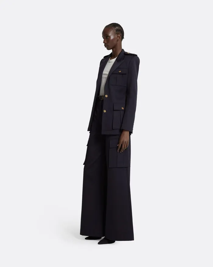 Women Ursa Midnight Navy Jacket Midnight Navy Jackets and Coats Safiyaa