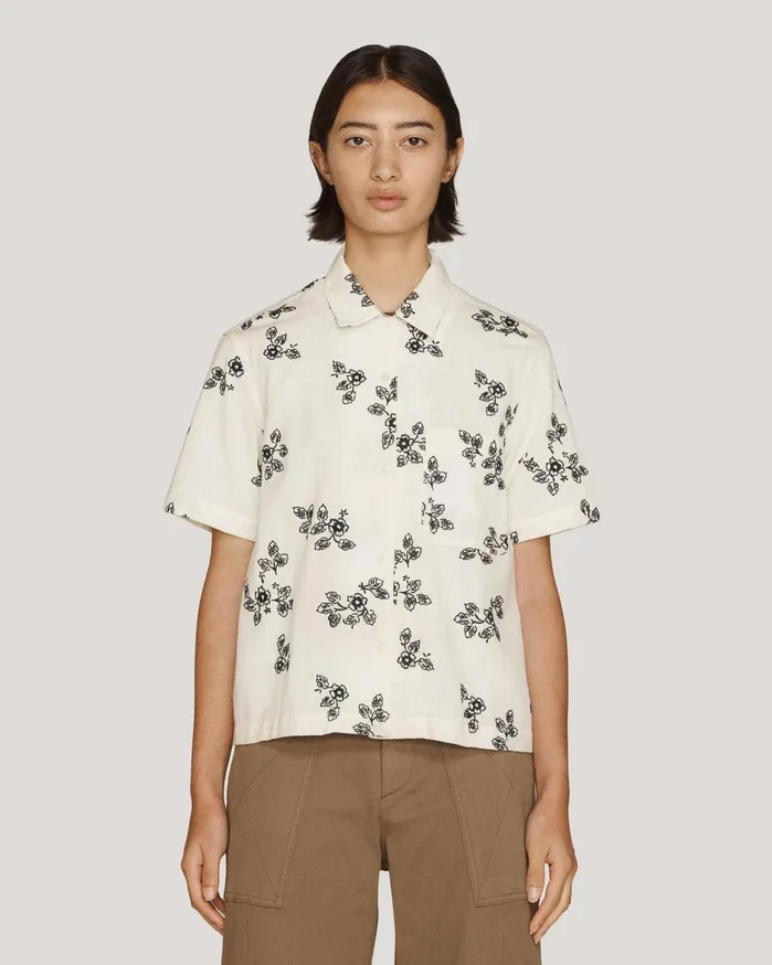 Women Vegas Shirt Ecru YMC Shirts