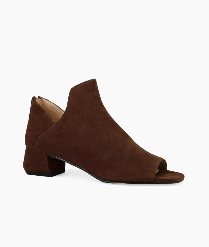 Women Vonn Bootie 8211 Chocolate Pelle Moda Booties