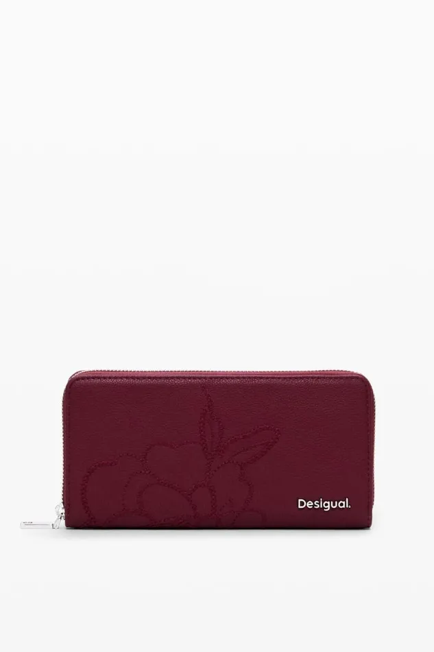 Women Wallets and Purses Desigual Botanical Faux Leather Wallet