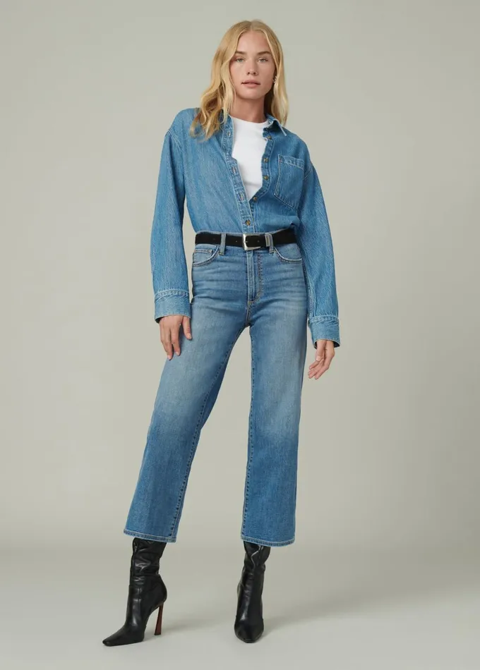Women Wide Leg Joe039s Jeans THE BLAKE No Promises