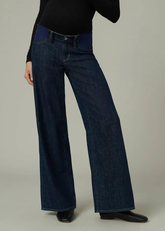 Women Wide Leg Joe039s Jeans THE LOU LOU MATERNITY Out Of Control