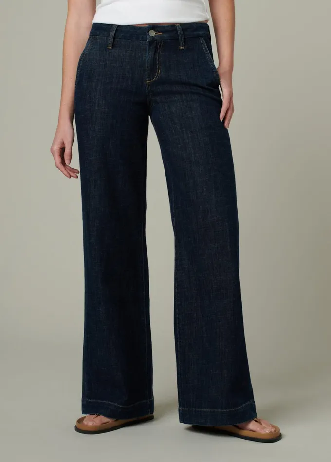 Women Wide Leg Joe039s Jeans THE LOU LOU Out Of Control