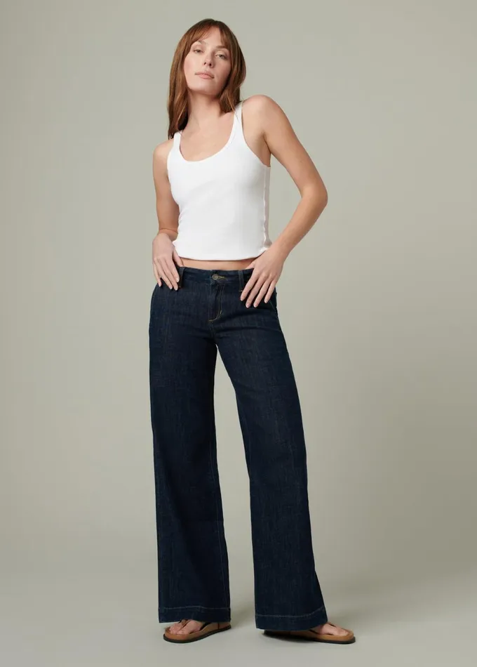 Women Wide Leg Joe039s Jeans THE LOU LOU Out Of Control