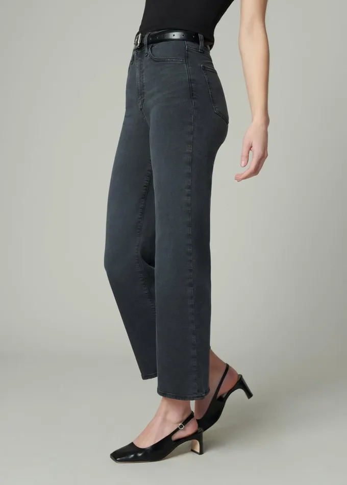 Women Wide Leg Joe039s Jeans THE MIA Black Cat