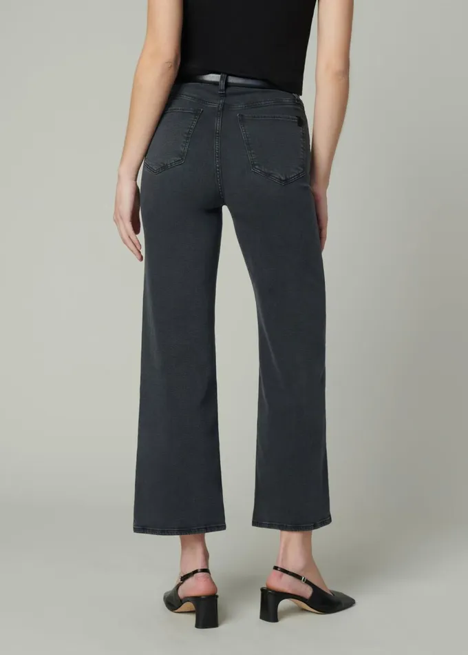 Women Wide Leg Joe039s Jeans THE MIA Black Cat
