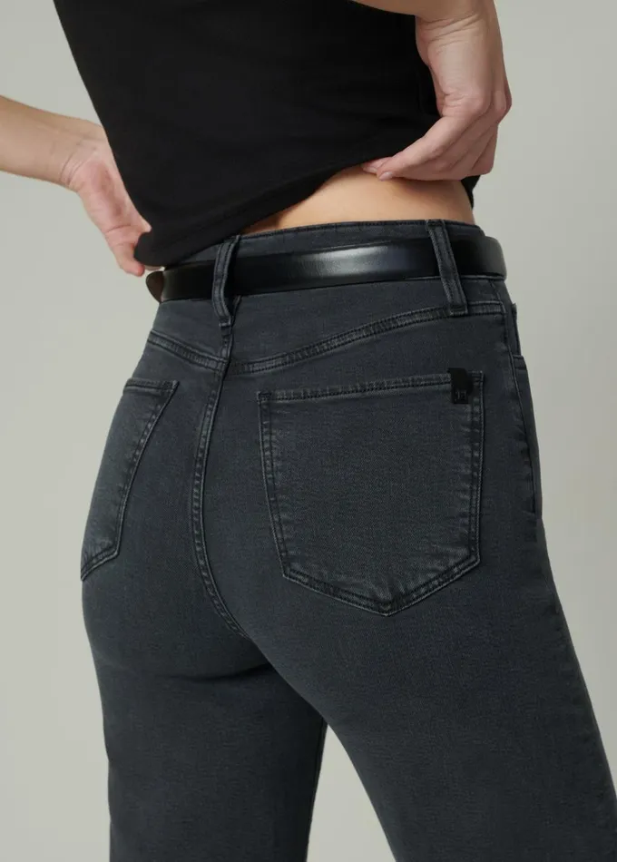 Women Wide Leg Joe039s Jeans THE MIA Black Cat