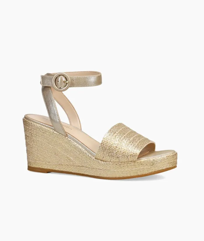 Women Wilder Wedge 8211 Gold Pelle Moda Wedges Women Wilder Wedge 8211 Gold Pelle Moda Wedges