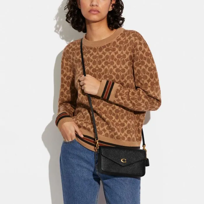 Women Wyn Crossbody Brassblack Coach Crossbody Bags