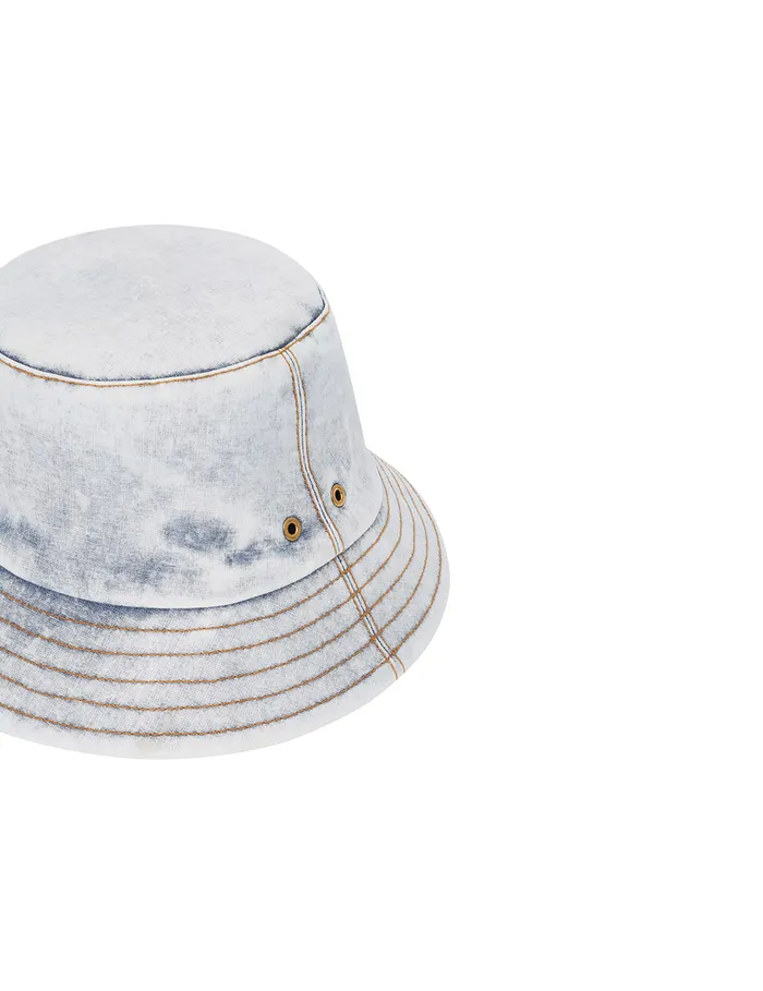 Women Zimmermann Accessories Denim Bucket Hat Denim