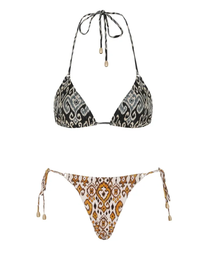 Women Zimmermann Bikinis Wylie Spliced Mini Tri Spliced