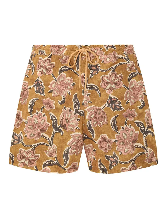 Women Zimmermann Boardshorts Tallow Boardshort Tan Floral