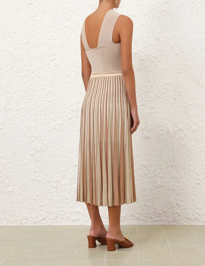 Women Zimmermann Clothing Crush Halter Neck Top Cream