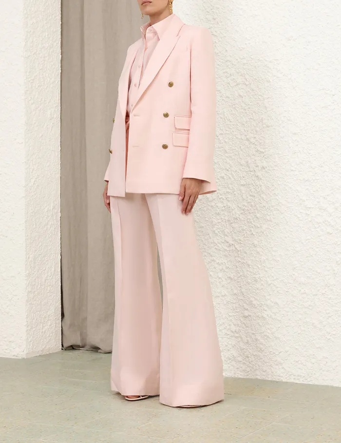Women Zimmermann Clothing Crush Oversized Shirt Pink