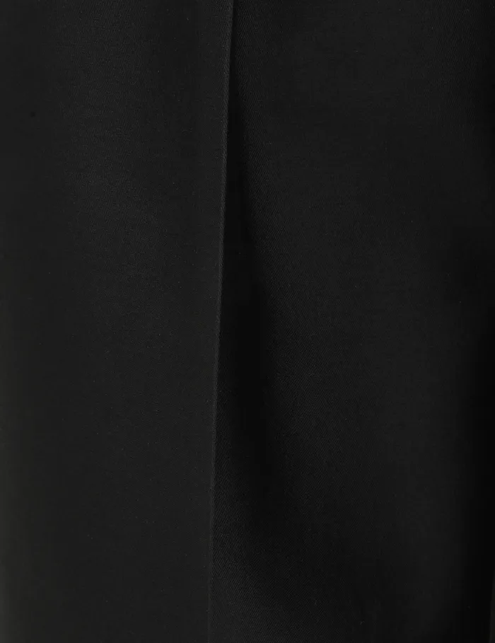 Women Zimmermann Clothing Crush Tuck Wide Leg Pant Black
