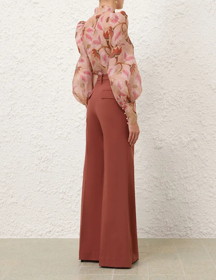 Women Zimmermann Clothing Illustration Floral Blouse Myrtle Eden