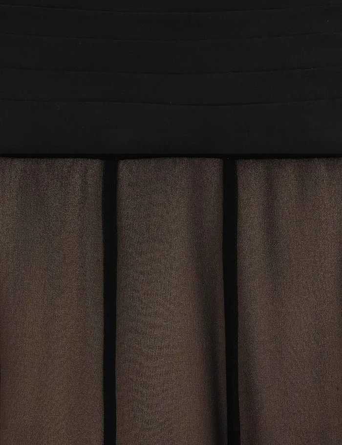 Women Zimmermann Clothing Illustration Flounce Skirt Black