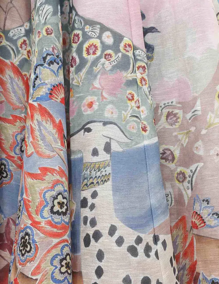 Women Zimmermann Clothing Illustration Godet Skirt Eden Garden