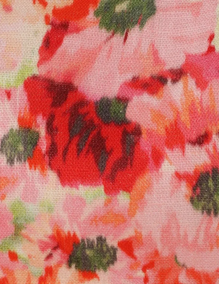 Women Zimmermann Dresses and Coverups Lightburst Cut Out Mini Dress Red Floral