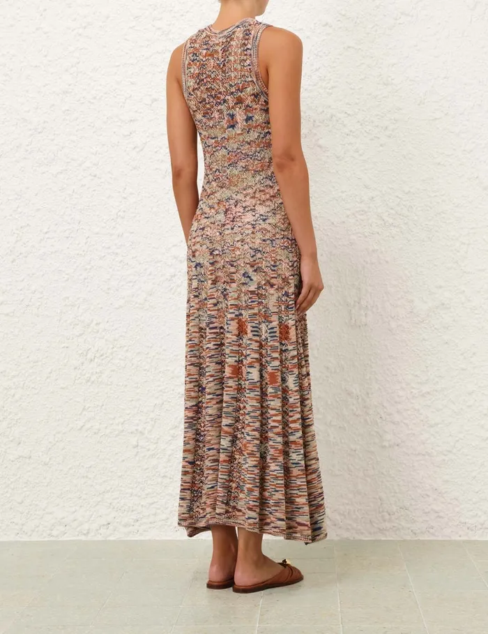 Women Zimmermann Dresses and Coverups Wylie Tank Knit Dress Multi