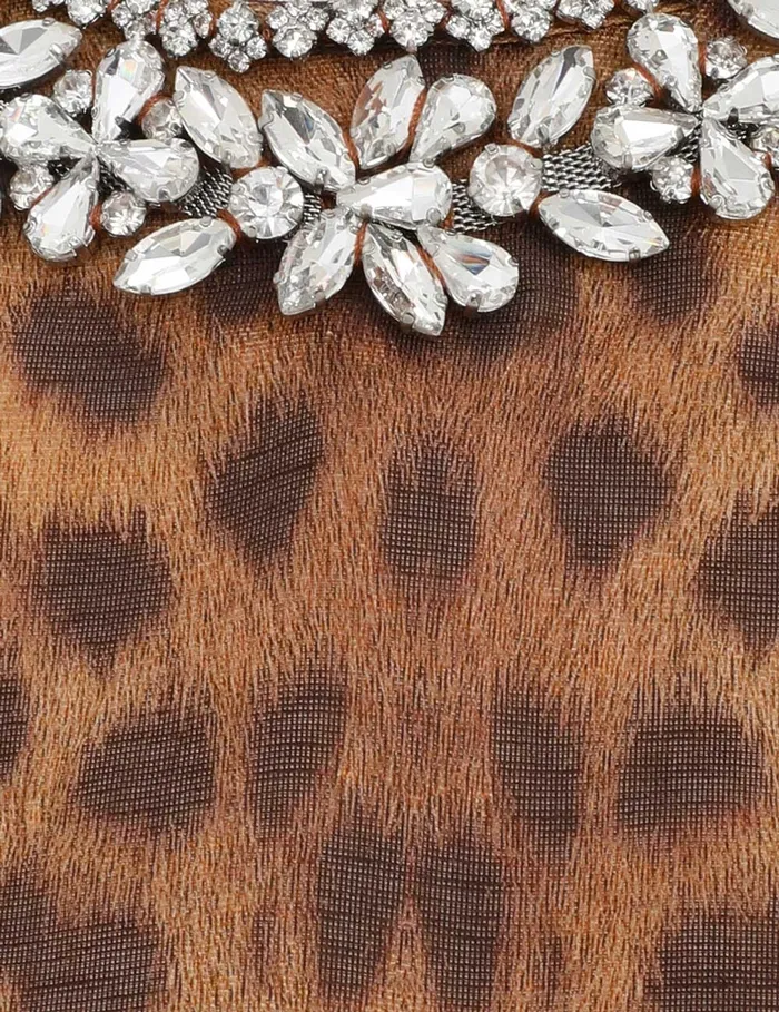 Women Zimmermann Dresses Crush Panelled Mini Dress Leopard