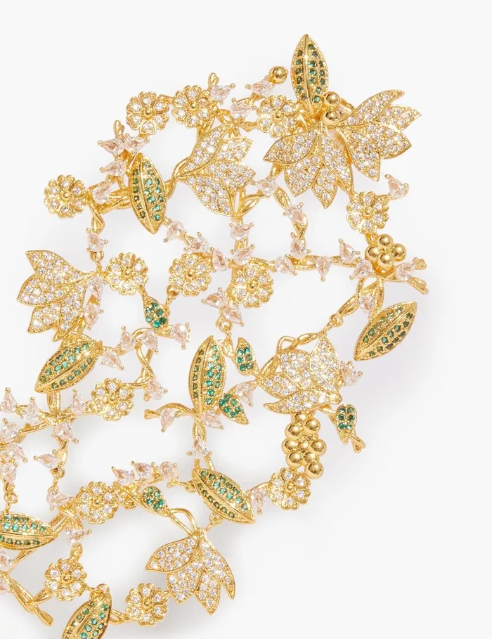 Women Zimmermann Earrings Bloom Drop Earring Goldgreen