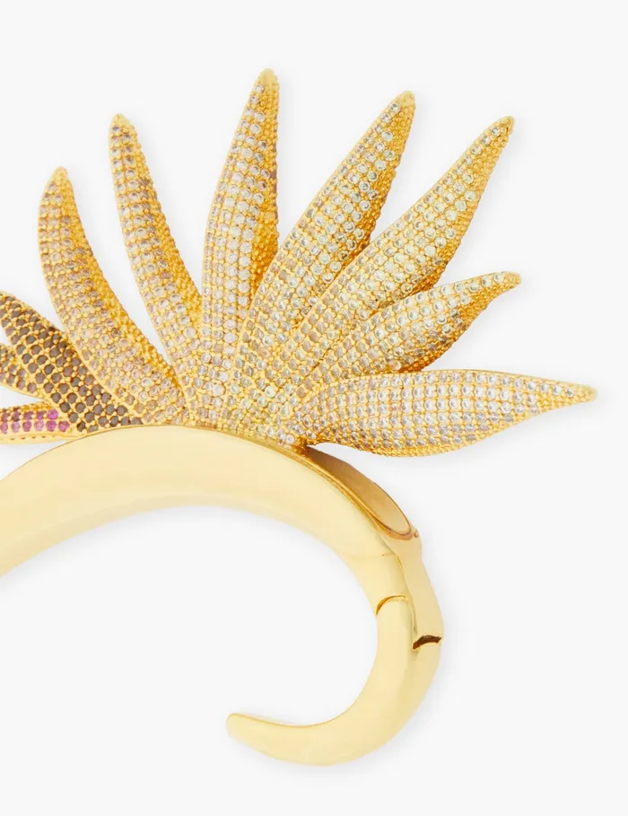 Women Zimmermann Earrings Natura Ear Cuff Gold