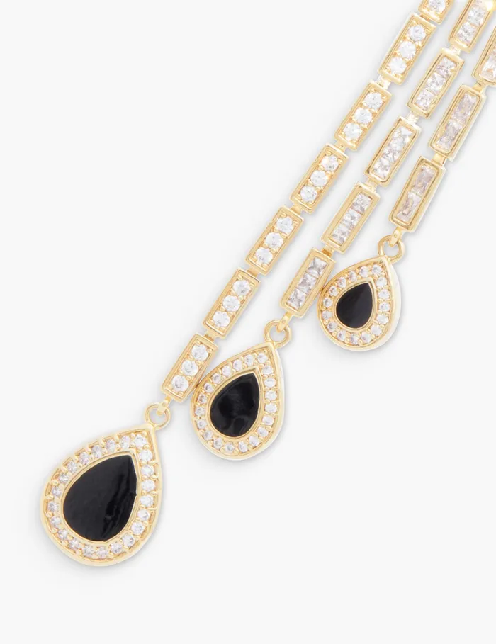 Women Zimmermann Earrings Stella Drops Goldblack