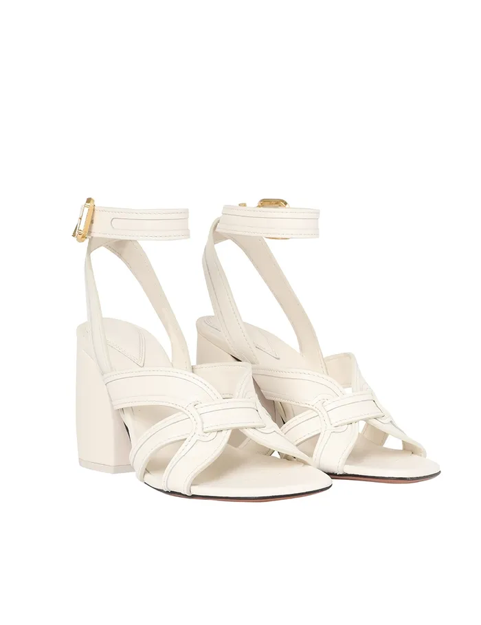 Women Zimmermann Heeled Sandals Prisma Sandal 85 Macadamia