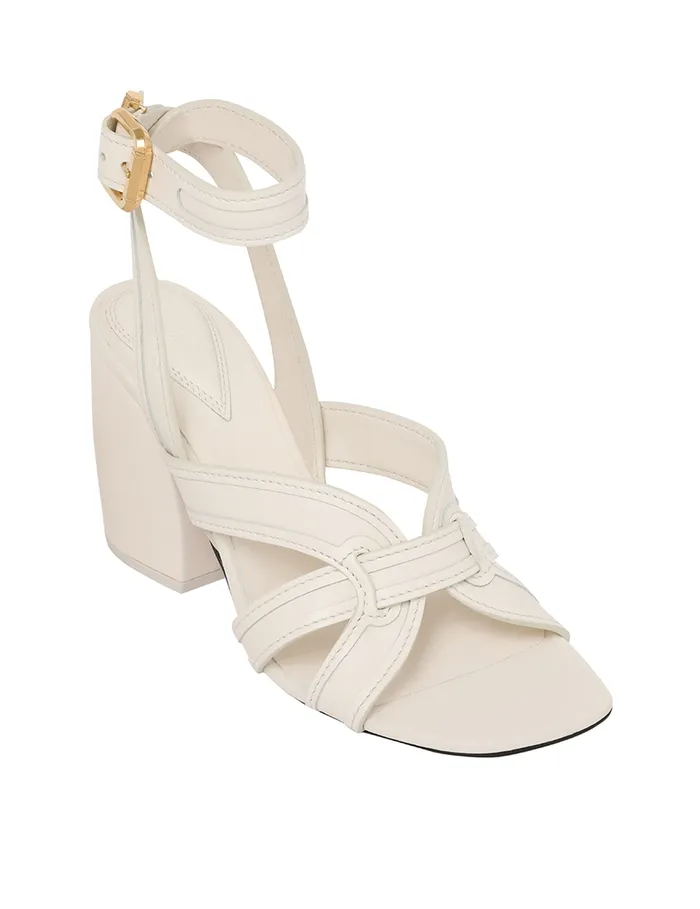 Women Zimmermann Heeled Sandals Prisma Sandal 85 Macadamia