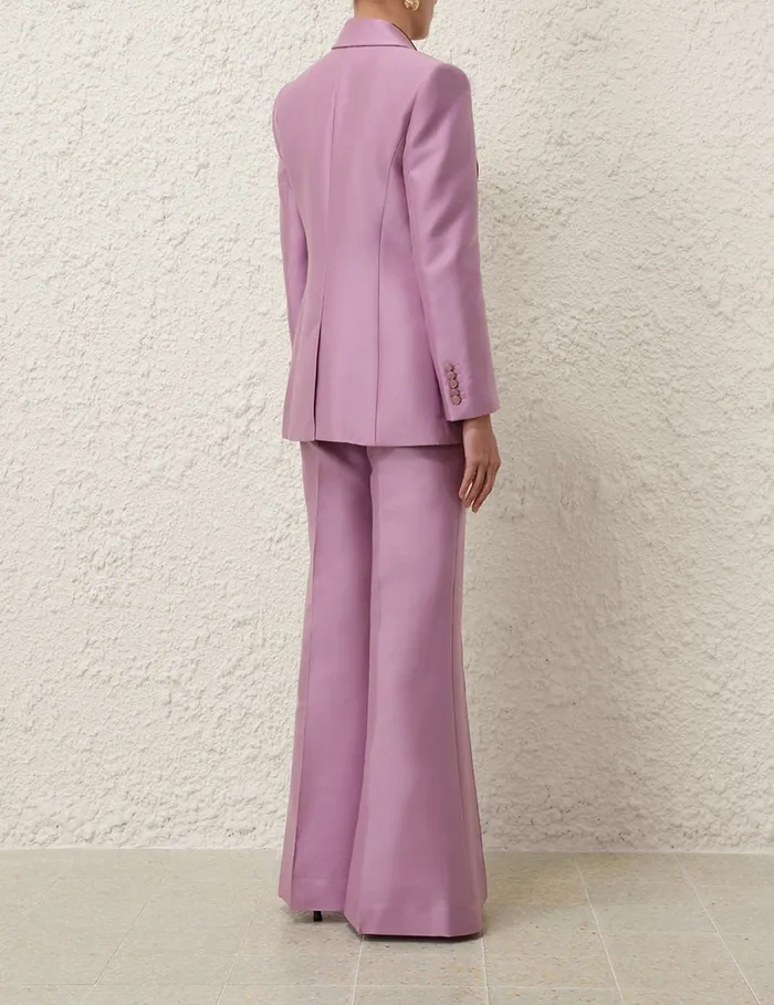 Women Zimmermann Jackets and Coats Illustration Tailored Jacket Lilac