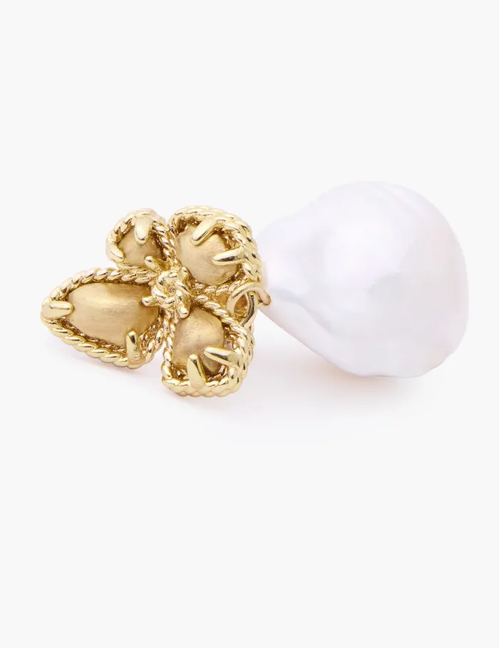 Women Zimmermann Jewellery Bloom Earrings Goldpearl