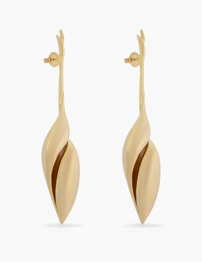 Women Zimmermann Jewellery Flow Drop Earrings Gold