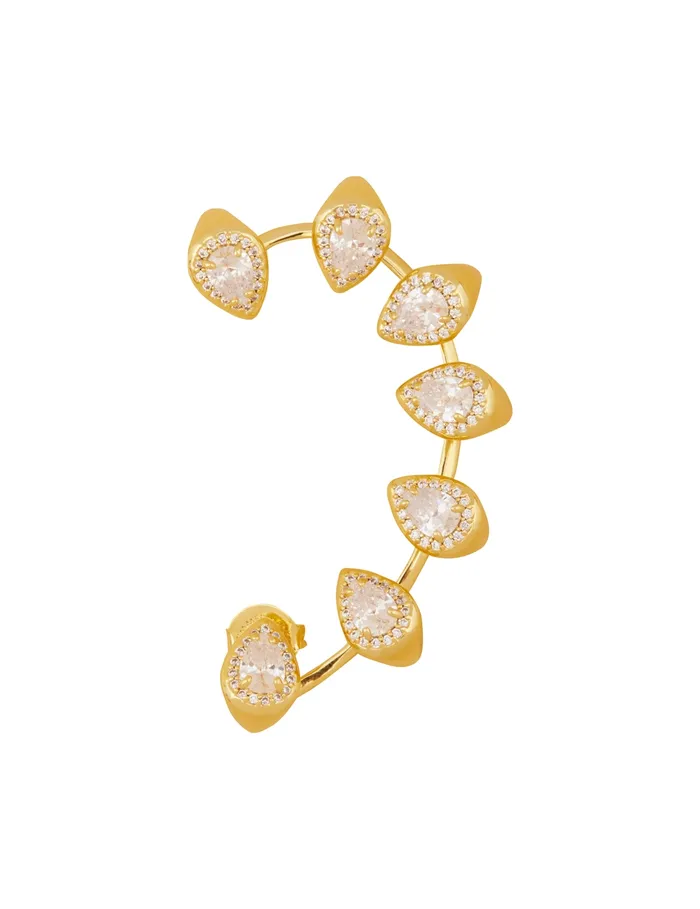Women Zimmermann Jewellery Radiant Ear Cuff Gold