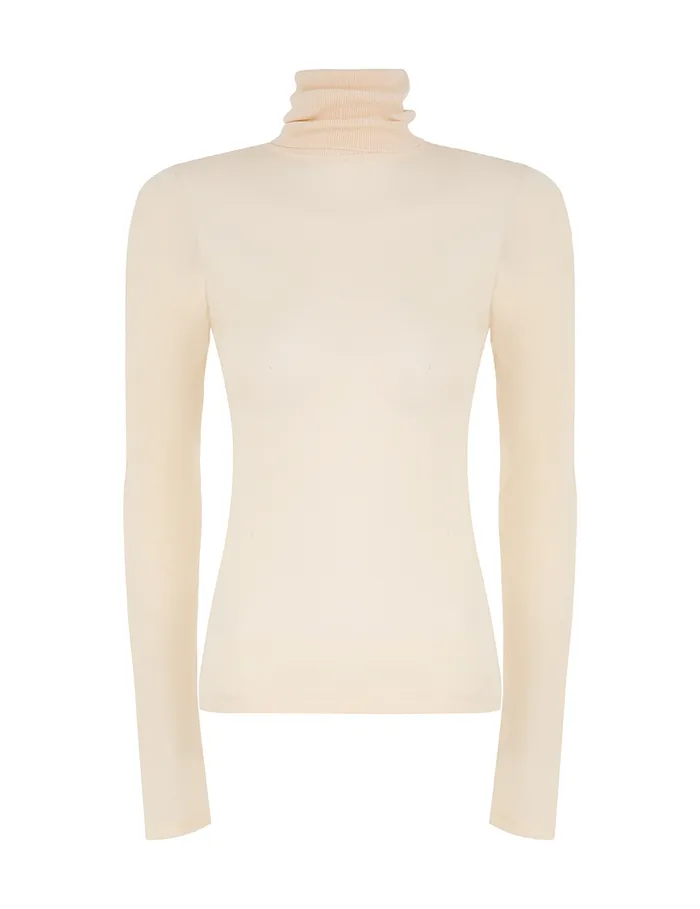 Women Zimmermann Knitwear Illustration Fine Knit Top Cream