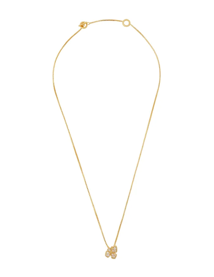 Women Zimmermann Necklaces Bloom Pendant Goldpearl