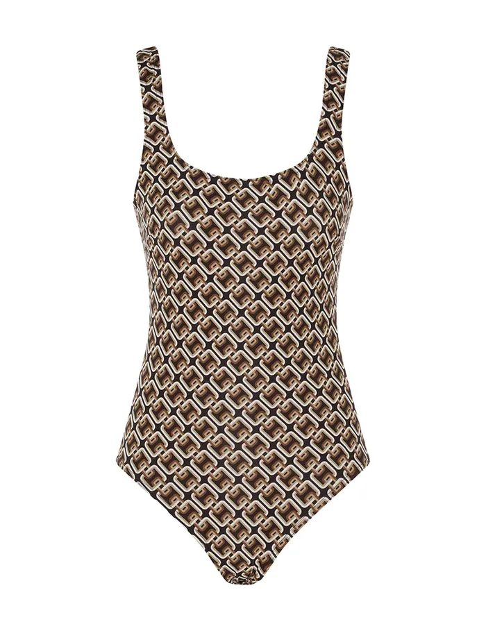 Women Zimmermann One Pieces Separates Scoop 1pc Tan Multi