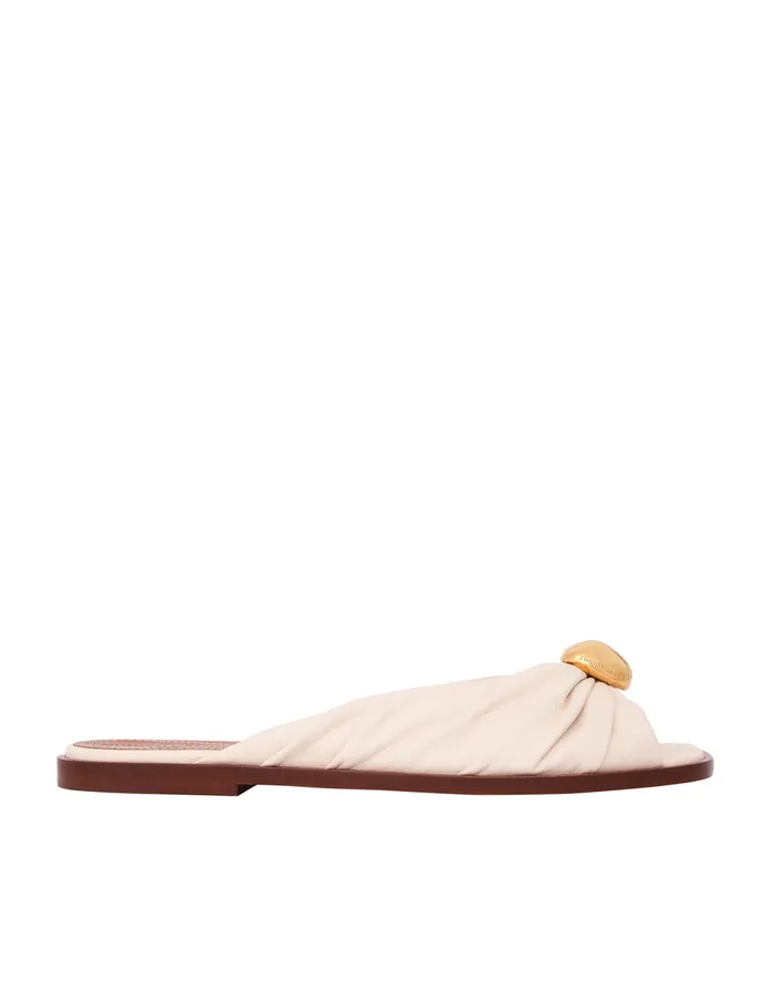 Women Zimmermann Sandals Gleam Slide Vanilla
