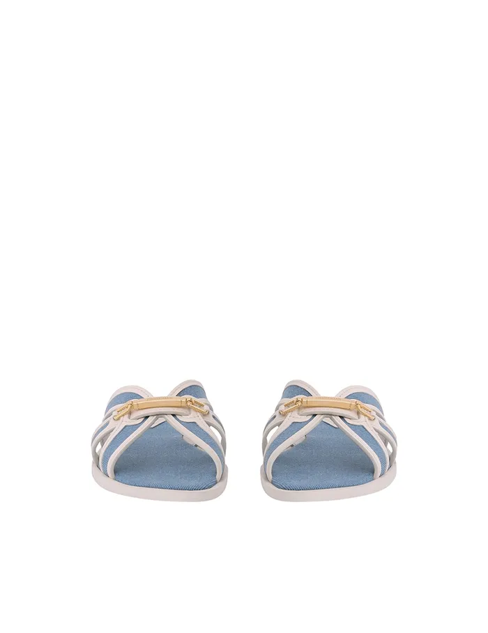 Women Zimmermann Shoes Prisma Slide Denim