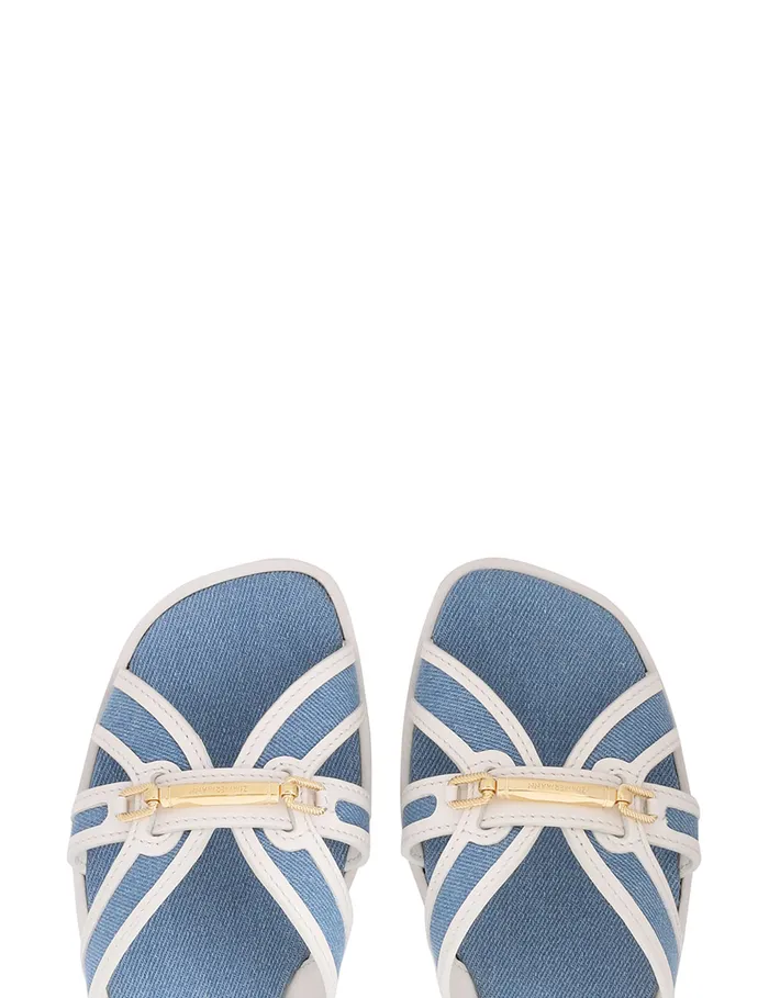 Women Zimmermann Shoes Prisma Slide Denim