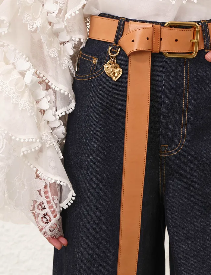 Women Zimmermann Shorts and Pants Crush Straight Jean Night Sky